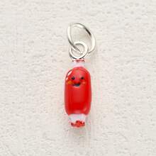 1PC Halloween Themed Cute Cartoon Copper Alloy Enamel Pendants - DIY Jewelry Accessories For Bracelet, Necklace & Earring Making