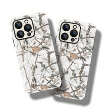 Una funda elegante para teléfono no incluye un cordón ni un soporte. 1 funda resistente para teléfono con diseño de camuflaje Real Tree, 1 funda protectora de moda para teléfono, accesorios para teléfono compatibles con las series 11, 12, 13, 14, 15 y 16. - Blanco - Ver 8