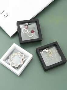 3 Stück elegantes Schmuckaufbewahrungsbox-Set zum Organisieren von Ringen, Halsketten, Armbändern und Abzeichen - perfektes Geschenkbox für Modebewusste, ideal für Wohndekoration, Reisen und besondere Anlässe, stilvolles und funktionales Design, um Ihr Zubehör ordentlich und zugänglich zu halten, toll als Geschenk zu Geburtstagen, Jahrestagen und Feiertagen