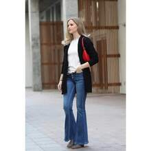 FashionPuzzle Small Crescent Shoulder Bag Underarm Purse - 芥末/芥末 - 查看 7