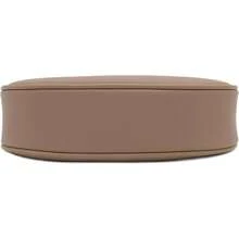 FashionPuzzle Small Crescent Shoulder Bag Underarm Purse - 灰褐色/灰褐色 - 查看 4
