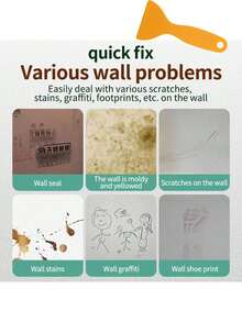 JAYSUING Wall Repair Paste, Suitable For Household White Wall Repair Paste Waterproof Anti-Crack Covering Mildew Stain Renovation Paste (New And Old Models Are Sent Randomly) - one-size - View 11
