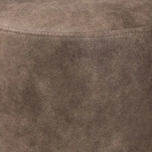 Baxton Studio Kira Modern And Contemporary Black With And Brown 2 - Piece Nesting Table And Ottoman Set