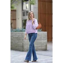 FashionPuzzle Small Crescent Shoulder Bag Underarm Purse - 淺粉紅色/淺粉紅色 - 查看 7