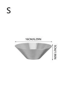 1/2Pcs Stainless Steel Mixing Bowls Decorative Esthetician Bowls For Wedding Christmas Party Baking Prepping Serving Facial Food Salad Fruit Snack Soup Cereal(6.2/8.8 Inch,Silver)