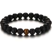 Softones Womens Lava Stone Distance Bracelets For Men Aromatherapy Anxiety Essential Oil Diffuser Bead Couples,Best Friends,Mom Daughter Bracelets Family Gifts