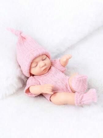 Muñeca Reborn, muñeca realista con ropa y sombreros de colores surtidos, regalo de cumpleaños y vacaciones para niña, muñeca Reborn de estilo europeo y americano con sueño BJD, conjunto de juguetes y regalos para niños, princesa