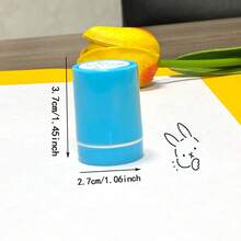 Rabbit, Sloth, Otter, Shiba Inu, Various Pattern Planner Stamps, Classroom Teacher Stamps, Teacher Grading Stamps, For Creating Diaries, Planners, Journals, Dates, Adding Fun Patterns, Can Be Filled With Color, Self-Inking Stamp - Một cỡ - Xem 6