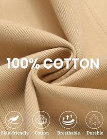Men's Smart Wash Blazer Regular Fit Cotton Sport Coat Casual Suit Jackethalloween - 卡其色 - 查看 4