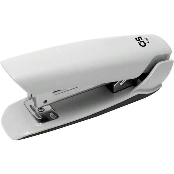 Grampeador Plástico CIS C-17 para 20 Folhas Branco