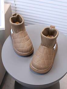 Toddler/Kids Winter Boots, 2025 New Snow Boots For Boys And Girls, Anti-Slip Warm Boots - Brown - View 5