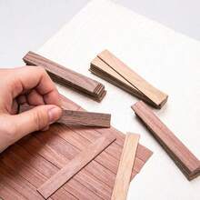 迷你微缩场景娃娃屋室内手工DIY仿真木板沙盘建筑材料手工微缩景观装饰微缩场景摄影道具操作简便 - 彩色 - 查看 7