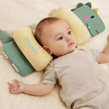 1荞麦枕头矫正婴儿定型枕新生儿防磕碰四季通用卡通枕头学龄前宝宝枕头，单枕套（无填充）