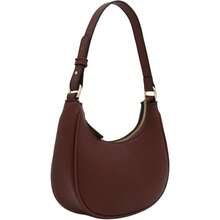 FashionPuzzle Small Crescent Shoulder Bag Underarm Purse - 咖啡/咖啡 - 查看 2