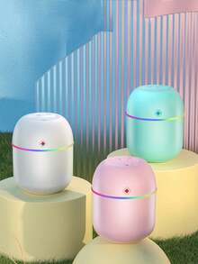 1 Peça Máquina de Aromaterapia com Umidificador USB, Adequada para Quarto, Sala de Estar, Escritório, Umidificador de Carro, Máquina de Aromaterapia de Carro Colorida da Sorte, Umidificador com Luz de Atmosfera e Máquina de Spray USB, Spray de Aromaterapia, Presente Perfeito para Aniversário, Natal e Ano Novo