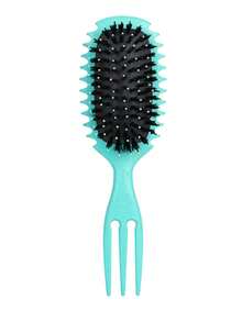 مشط متعدد الوظائف ذو ذيل مشقوق مع ارتداد، فرشاة شعر ذات مقبض طويل لموجات كبيرة، فرشاة منزلية لتمليس الشعر، طقم أدوات تصفيف الشعر، طقم أدوات تصفيف الشعر، أدوات تصفيف الشعر، إكسسوارات الشعر للحلاقة وصالون التجميل والسفر، منتجات أساسية للشعر، إكسسوارات الشعر - متعدد الألوان 2 - مشاهدة 10