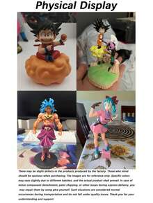 bandai 卡卡羅特與琪琪婚禮場景 Q 版 PVC 動漫角色收藏雕像模型裝飾禮品 | 完美萬聖節禮物 - 生日、週年紀念、畢業、返校、婚禮季與節日禮物，適合粉絲、收藏家展示、動漫主題派對裝飾與 Cosplay 道具，收藏禮品，成人動漫收藏品 - 彩色 - 查看 12