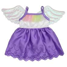 Vêtements pour poupée de mode de 40 à 45 cm (16 à 18 pouces), plusieurs styles disponibles, série d'ailes magnifiques, robe de poupée nouveau-né de 43 cm, cadeau pour les fêtes et les anniversaires, accessoires pour poupée, poupée et chaussures non incluses