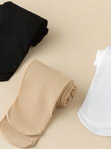 1 szt./3 szt. białe rajstopy do tańca o wysokiej gęstości, antypoślizgowe, odpowiednie dla dzieci w wieku 2-16 lat