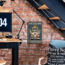 Vintage Thick Metal Tin Sign-Treat Your Mind With Kindness Sign 55QQ - 一切都會好起來 - 查看 5