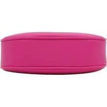 FashionPuzzle Small Crescent Shoulder Bag Underarm Purse - 紫紅色/紫紅色 - 查看 4
