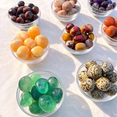1 stuk natuurlijke sardonyx kristal getrommelde steen kristal diffuus geurende steen reiki helende rozenkwarts shungiet amethist labradoriet woondecoratie planten aquarium aquarium vuurvrije aromasteen