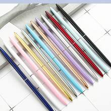 20 Stück/10 Stück/6 Stück/4 Stück/1 Stück individuell anpassbarer Metall-Signaturstift, geeignet für Hochzeiten, Büro, tägliches Schreiben, Geschenk für Kollegen, Familie, Freunde, Eltern, Paare, Studenten zum Schulstart