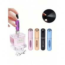 1pc Portable Mini Perfume Atomizer Spray Bottle Set – Refillable Travel Size Fragrance Dispenser For On-The-Go Touch-Ups – Ideal For Carrying Your Favorite Scents In Purses, Pockets, Gym Bags, And During Travel Or Shopping Trips – Leakproof, Easy To Fill, And Perfect For Parties & Everyday Use Back To School - 彩色 - 查看 1