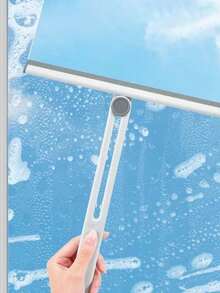 1 Pc Foldable Scraper Cleaning Wiper Shower Scraper Glass Cleaning Floor Window Glass Cleaning Tools Household Glass Wipers, Household Multifunctional Window Wiper Bathroom Countertop Wiper Bathroom Rotatable Folding Glass Window Scraper Scraper Board Clean Household Wipe Glass Window Mirror Countertop Scraper