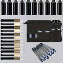 20Pcs Lash Shampoo Bottle Brushes Set, 5pcs Foam Pump Dispenser, 5pcs Nose Pore Deep Cleaning Brush, 5pcs Eyelash Extension Tube Brush, 5Pcs Lash Aftercare Bag For Women, Girls - Multicolor - View 11