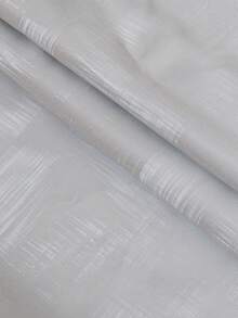 1件装纯色防水防油可水洗长方形/圆形桌布，高档奢华餐桌保护垫 - 灰色 - 查看 8