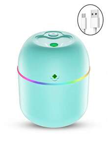 1 Peça Máquina de Aromaterapia com Umidificador USB, Adequada para Quarto, Sala de Estar, Escritório, Umidificador de Carro, Máquina de Aromaterapia de Carro Colorida da Sorte, Umidificador com Luz de Atmosfera e Máquina de Spray USB, Spray de Aromaterapia, Presente Perfeito para Aniversário, Natal e Ano Novo