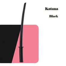 A Casual-Style Plastic Telescopic Samurai Sword, Suitable For Role-Playing, Theatrical Performances, Fun Photo Props, And Halloween Party Costumes/Weapons. (For Decorative Purposes Only; Not For Felling.) - Multicolor - View 11