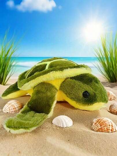 30cm/11.81inch Cute Soft Plush Sea Turtle Stuffed Animals, Turtle Toy Plush, Large Plush Turtle Pillow Furry Gifts, The Best Choice For Boys And Girls Gifts