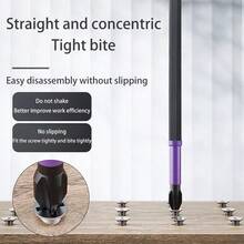 Uma Broca de Alta Qualidade com Alta Dureza e Alto Torque Diretamente da Fábrica, 2,5cm/5cm/6,5cm/7cm/9cm/15cm, 6 Tamanhos Disponíveis, Adequada para Manutenção de Móveis, Eletrodomésticos, Equipamentos Elétricos e Maquinaria de Construção