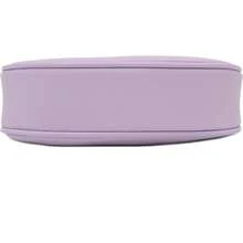 FashionPuzzle Small Crescent Shoulder Bag Underarm Purse - 薰衣草/薰衣草 - 查看 4