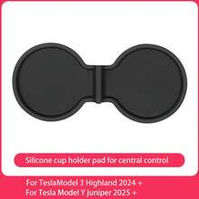 Per Juniper 2025 Tappetino antiscivolo centrale di controllo, tappetino portabicchieri per auto, tappetino portabicchieri, sottobicchiere per bevande