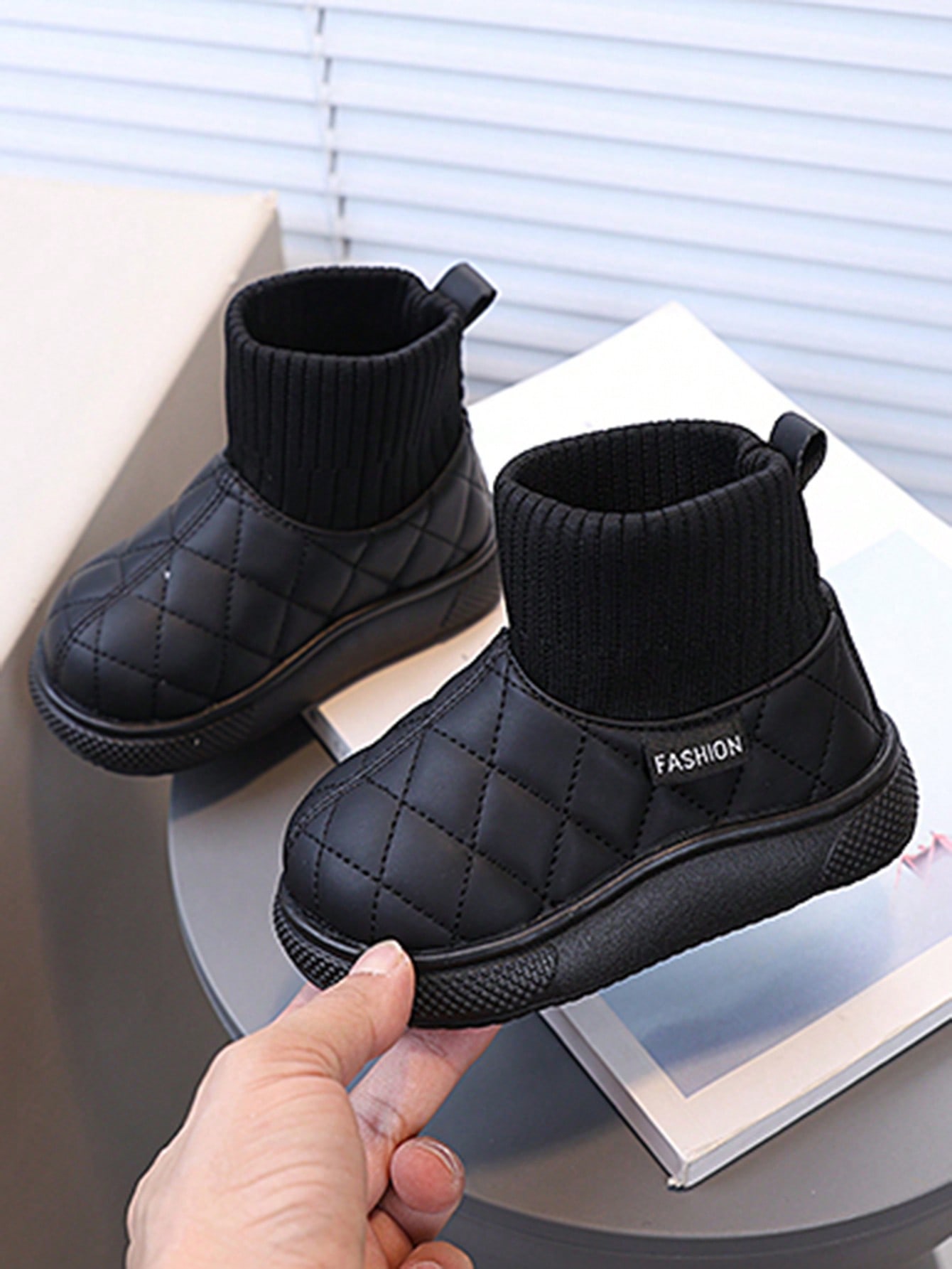 بوت ثلج شتوية للأطفال الصغار، بوت دافئة مقاومة للا...