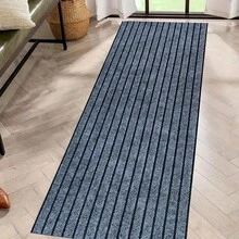 1pc Long Runner Rug Door Mat Entrance Rug Hallway Carpets, Anti-Slip Anti-Oil Waterproof Bathroom Mat, Suitable For Kitchen, Living Room, Corridor, Bathroom Entrance Gifts Birthday Graduation