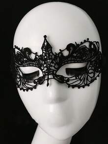 Máscara de encaje sexy para mujer, máscara de fiesta, disfraz de mascarada, accesorios para juegos de roles, utilería para actuaciones, adecuada para uso diario, bailes de máscaras, Halloween, decoraciones para fiestas de Navidad, regalo perfecto para familiares y amigos