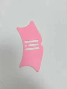 1 pieza Herramienta aplicadora de maquillaje de silicona, rizador de pestañas, moldeador de contorno nasal, cepillo abanico para máscara, mezclador de sombra de ojos y resaltador para principiantes, reutilizable, lavable, portátil, adecuado para el hogar, la oficina, la escuela, al aire libre, maquillaje, económico, decoración de habitaciones, tocador, viajes, dormitorio, accesorios de maquillaje