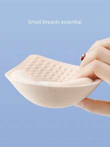 1pair Thickened4cmUnderwear Cup, Small Breast Padding, Removable And Washable Push-Up Breast Pad Inserts To Increase Padding, Underwear And Bra Accessories