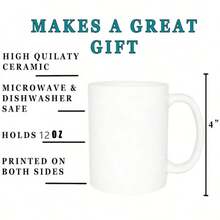 Funny Sarcastic Coffee Mug With Hidden Message, Colorful Ceramic Mug For Friends