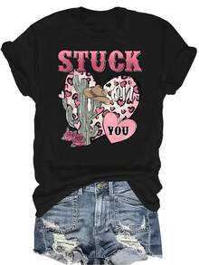Women T-Shirts - Black - View 1