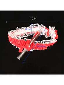 7件套护士服装套装，包括头带、听诊器、医疗包和化妆道具，适合节日派对表演。 - 彩色 - 查看 3