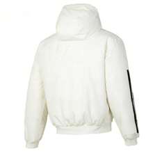 Adidas Men's Hooded Outdoor Insulated Down Jacket - Beige - View 3