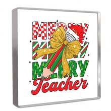 Centros de mesa ¡Feliz Navidad, Maestro! Árbol de lápices - Un regalo único para maestros, decoración de escritorio linda para oficina, ideal para decoración de aula y oficina en casa, excelente como regalo de cumpleaños o Navidad para maestros