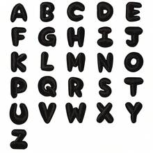 26pcs Mini Letter Patches, Cute & Compact, High-Quality DIY Clothing Decoration Accessory, Sew-On Or Iron-On, Creative For Clothes, Bags, Shoes, Hats And More - Multicolor - View 13