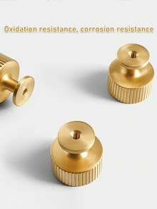 Solid European Furniture Handle, Cabinet Hardware Pull Knob, Metal Drawer Knob, Vintage Wooden Furniture Shoe Cabinet Drawer Dresser Pulls, Single Hole Brushed Gold Cabinet Knobs For Drawer, Wardrobe, Cabinet Door, Kitchen Cabinet, Dressing Table, American Style Home Decoration, Free Screws Included - Multicolor - View 9