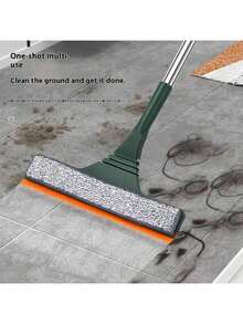 Perie telescopică de curățare a geamurilor de uz casnic, ștergător din silicon, instrument de curățare a geamurilor pentru ecran, ștergător pentru geamuri, racletă pentru curățarea geamurilor, ștergător înalt, mâner lung, ștergător pentru geamuri, poate fi folosit pentru a curăța pereții cu gresie, șterge oglinzile, curăța apa din golurile geamurilor mașinii, șterge suprafețele netede și ajută la curățarea podelelor.